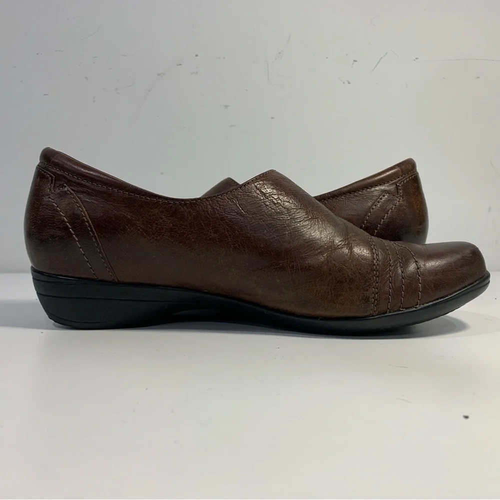Dansko Franny Women's Slip On Loafers Comfort Shoes Size EU 37 US6 Leather Brown - Picture 11 of 14